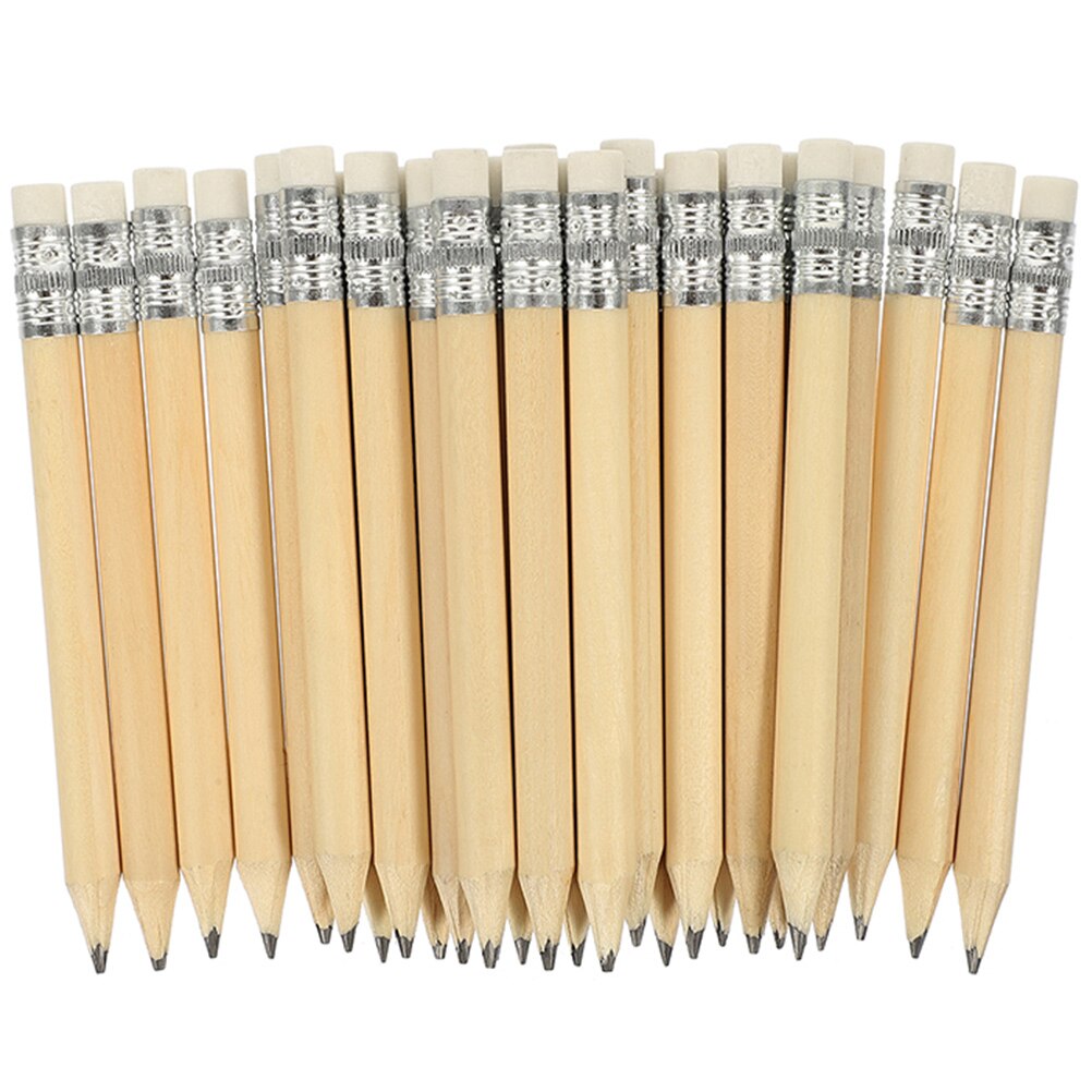 미니 짧은 드로잉 도구 어린이 쓰기 연필, 나무 드로잉,  비 샤프닝 스케치 스킨, 35 개
